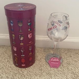 Lolita “Princess” wine glass